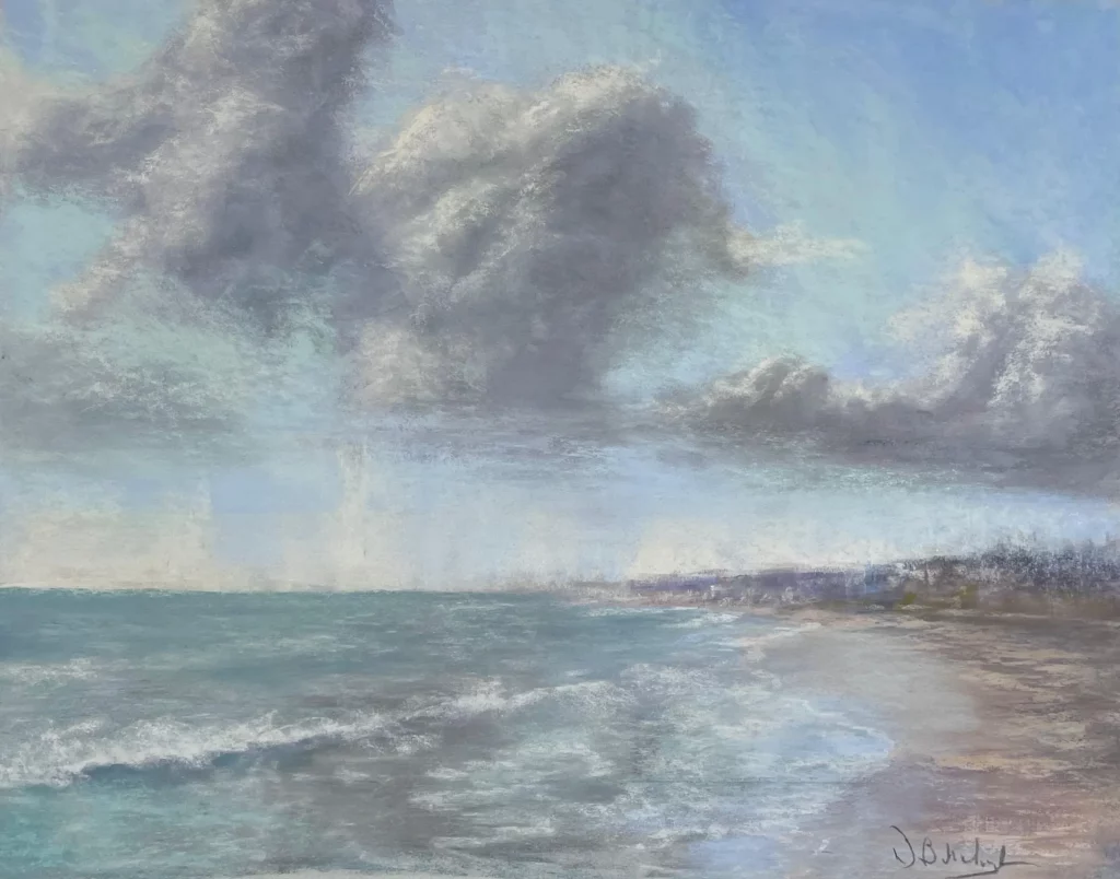 Dawn-Buckingham—Local-Pastel-Artist-to-Display-Depictions-of-the-Southern-California-Coast-in-Sorrento-Italy
